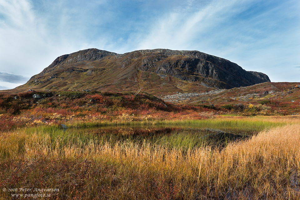 Madir Tjatjavagge kungsleden nordkalottenleden fjällvandring pangfoto Peter Angvarson