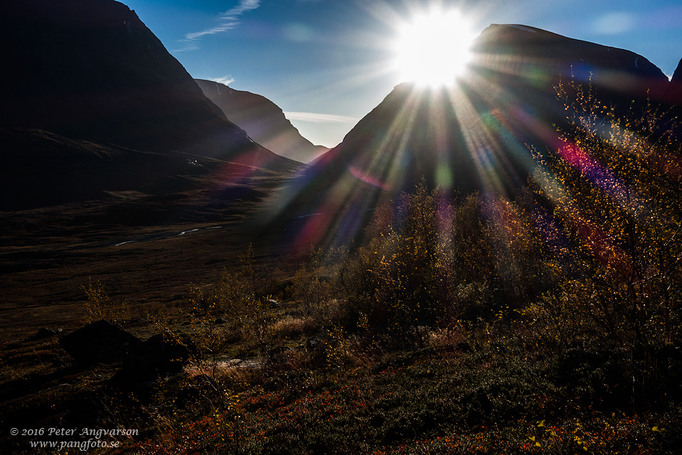 Ladjovagge kungsleden nordkalottenleden fjällvandring pangfoto Peter Angvarson