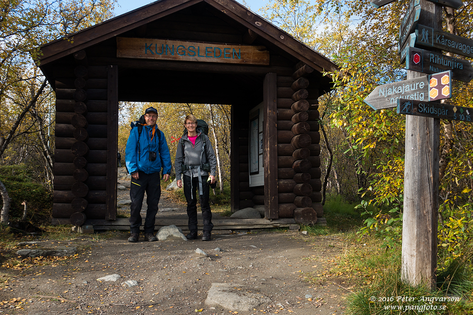 kungsleden nordkalottenleden fjällvandring pangfoto Peter Angvarson