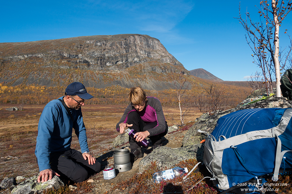 nordkalottenleden fjällvandring pangfoto Peter Angvarson