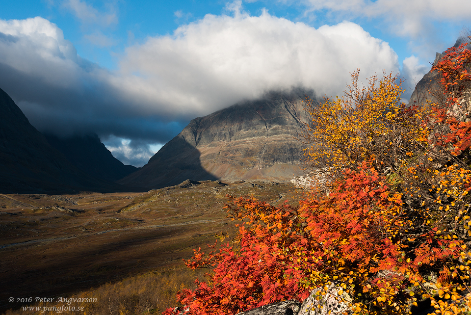 Singicohkka kungsleden nordkalottenleden fjällvandring pangfoto Peter Angvarson