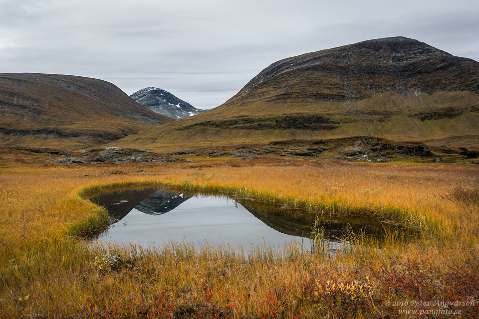 kungsleden nordkalottenleden fjällvandring pangfoto Peter Angvarson